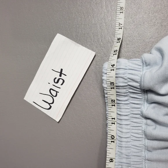 Knox rose blue, white, gray tie dye soft light weight joggers women's size Large - Picture 6 of 9